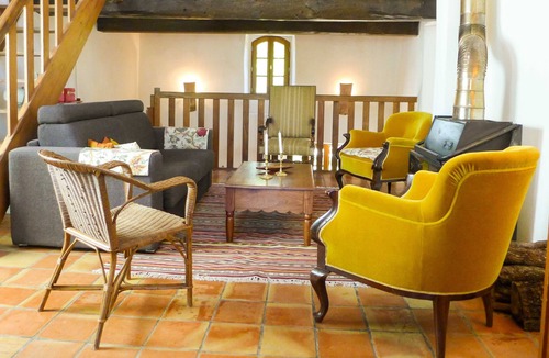 Arques House | House classified 3* open on nature with great views over pyrenees heated pool
