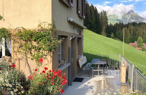 Schangnau House | House for peace and relaxation in the countryside with sauna barrel on request