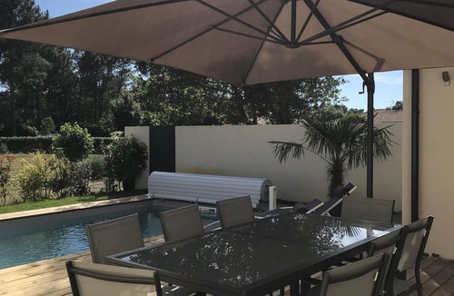 Moliets-et-Maa House | House in Moliets, heated pool near beach/shop named Whiteheaven