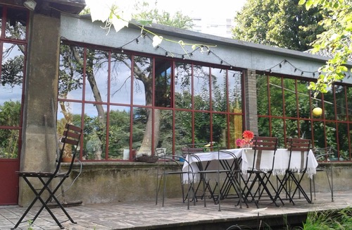 Lyon City Centre House | House/Loft- In a green bath with a view of the city-Welcome to the Lavoir!