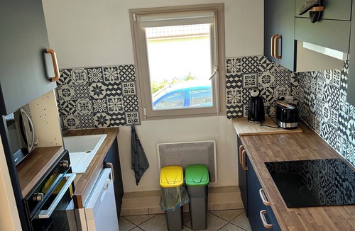 Quiberville House | House on fenced garden, sea view, sleeps 4, pets allowed