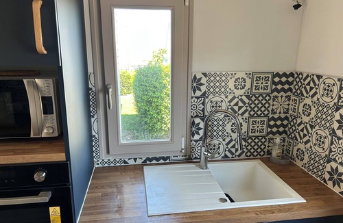 Quiberville House | House on fenced garden, sea view, sleeps 4, pets allowed