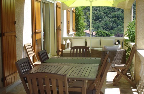 Chambonas House | House on one level, quiet, with garden and pool