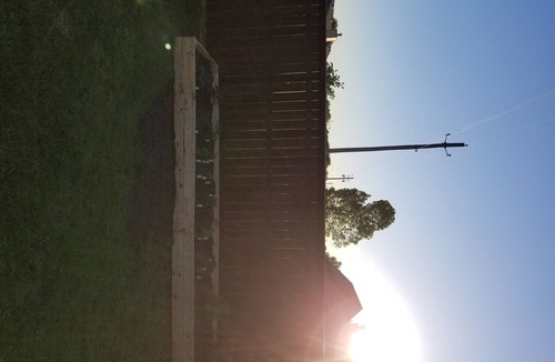Tulsa County House | House outdoor screen porch