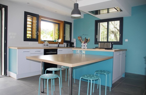 Bourg-Saint-Andeol House | House - South Ardèche - sleeps 10 - private pool, panoramic view and large garden