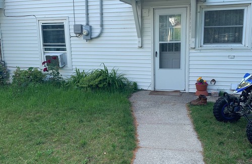 Pentwater House | House steps from the beach.