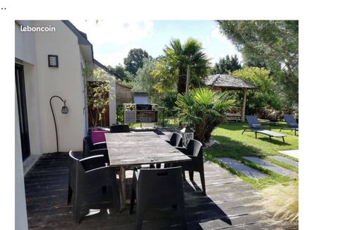 Theix-Noyalo House | House vannes private pool and sauna 4 CH