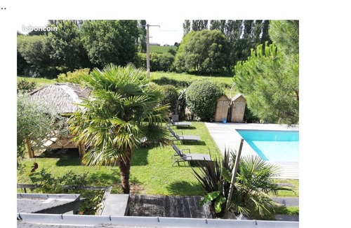 Theix-Noyalo House | House vannes private pool and sauna 4 CH