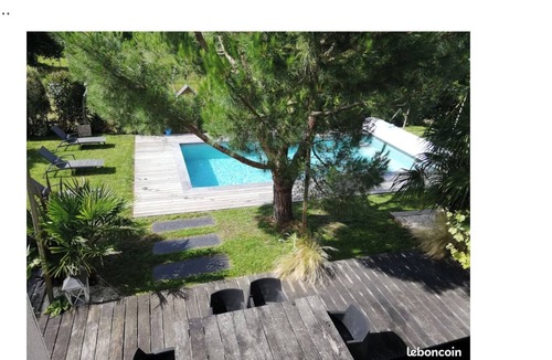 Theix-Noyalo House | House vannes private pool and sauna 4 CH