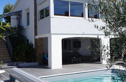 Saint-Brevin-l'Ocean House | HOUSE with heated pool, beach and shops on foot