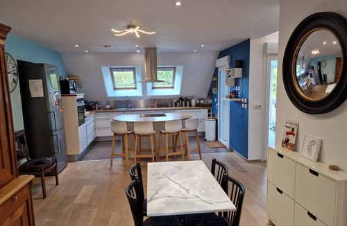 Sallenelles House | HOUSE WITH HEATED POOL 10x4ml in Sallenelles in the Orne Estuary