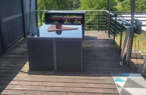 Theding House | House with panoramic view heated pool and jacouzzy