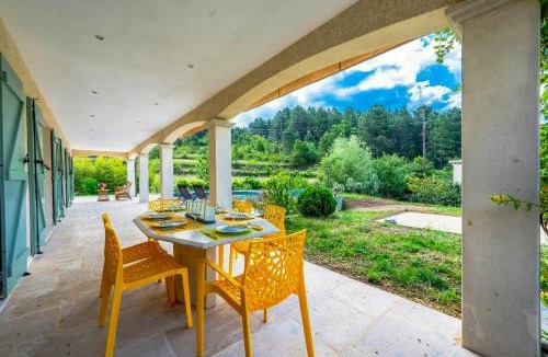 Les Salelles House | House With Pizza Oven Near Chassezac