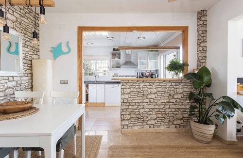 Premia de Dalt House | House with sea views, garden and pool
