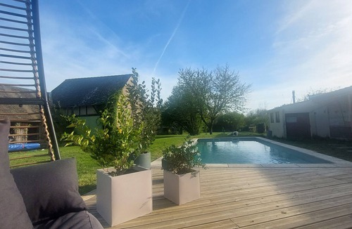 Ladon House | House with spa and pool - Loiret Spa