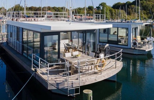 Rendbjerg Boat Rental | Houseboat in Egernsund at the Marina Minde