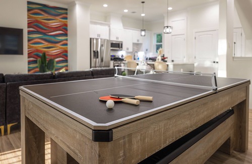 Greater Heights House | Houston Heights Rooftop Oasis | Game Room and More