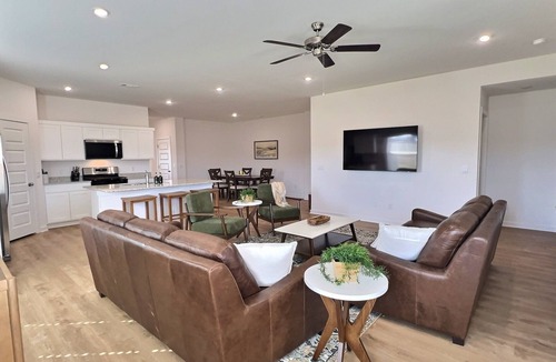Prairie Grove House | Hudson House-Modern Comfort, Small Town Charm