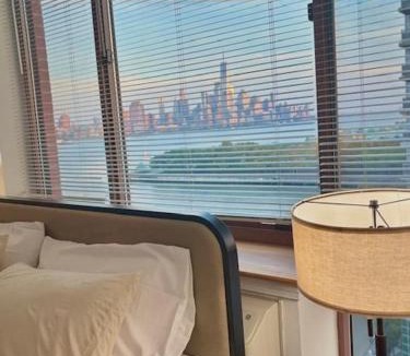 Hoboken Apartment | Hudson River waterfront apt w sweeping NYC views