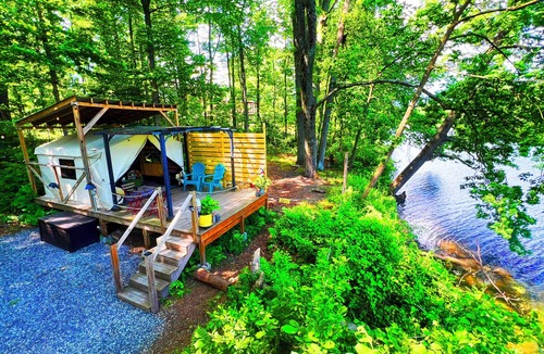 Mount Marion RV Rental | Hudson Valley’s Private Waterfront Camping Getaway