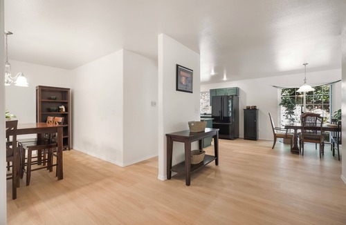 Lilliwaup House | Huge deck with large hot tub and views!