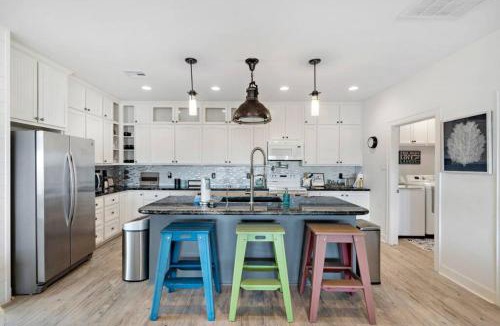 Surfside Beach House | Huge Home With Game Room, Large Deck and Bunk Room