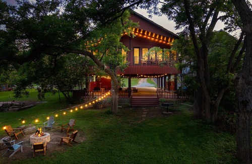 McQueeney House | Huge House on Constant Level Lake Placid: Sleeps 30, Great for Multi-Family