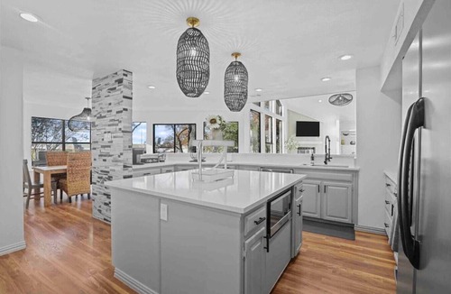 Little Elm House | Huge Lakefront Getaway Hot Tub, Deck, Sleeps 16