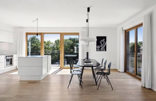 Copenhagen K Apartment | huge Luxe doublex w private balcony