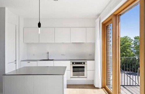 Copenhagen K Apartment | huge Luxe doublex w private balcony