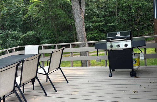 L'Isle-aux-Allumettes Cottage | Huge Private Beach Cozy Forest-Edge Cottage Getaway