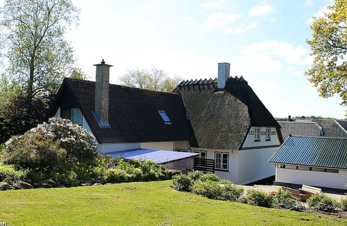 Nordborg House | Hus Gammeldags in a charming village location on Als, with four bedrooms and fireplace