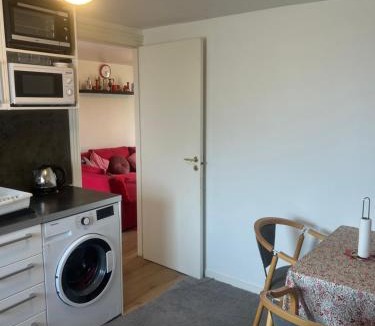 Ranum Apartment | Hyggelig lejlighed med jacuzzi og moderne opholdsområde