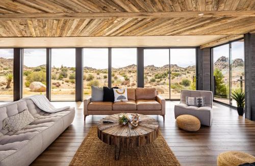 Yucca Valley Villa | Iconic 7,000sf Glass Villa with 2 Pools on 350 Acres