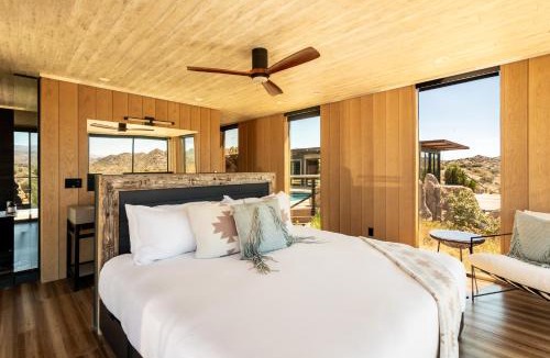 Yucca Valley Villa | Iconic 7,000sf Glass Villa with 2 Pools on 350 Acres