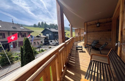 Les Gets Apartment | Iconic central location | Apt with sauna 10 pers