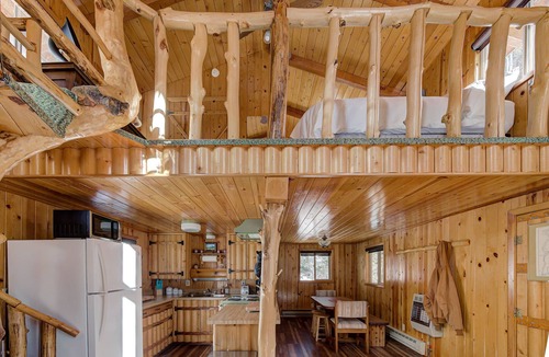 Taos Ski Valley Cabin | Iconic Mountain Cabin | River | Couples | Peaceful (pet-friendly)