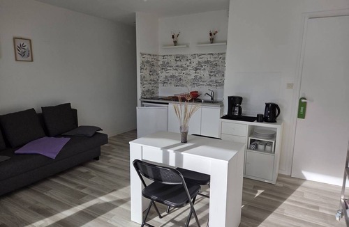 Kervoyal Apartment | Ideal apartment for 2/3 people with sea view