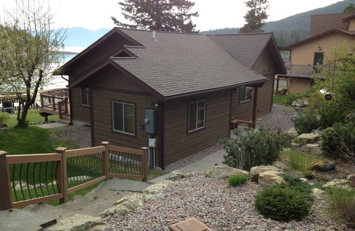 Big Arm House | Ideal location right on Flathead Lake!