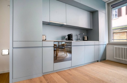 Muhlebach Apartment | Ideal Mühlebach 1BR w/Private W/D, nr Opera House, by Blueground