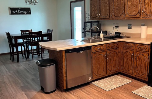 Blytheville House | Ideal, quiet, safe location close to industry, restaurants, and retail stores.