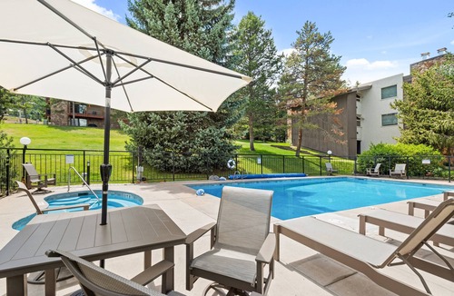 Snowmass Village Condo | Ideal Snowmass Retreat! Balcony w/Grill, Hot Tub, Wood FP, Steps to Base Village, Trails & Shops!