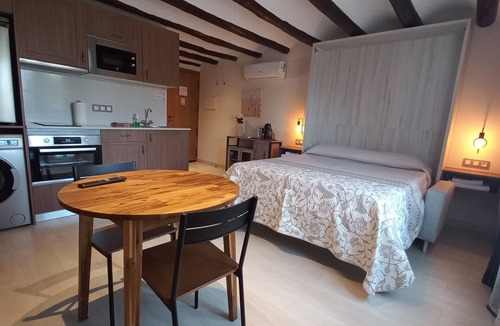 Vila-sana Apartment | Ideal studio for two people. Close to Mollerussa and Lleida.
