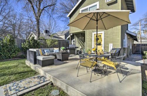 Chico House | Ideally Located Chico Home - Fire Pit & Grill