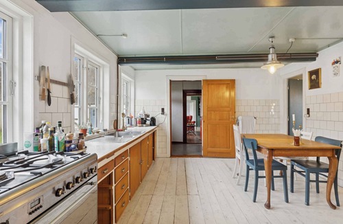 Langeland Municipality House | Idyllic 1857 farmhouse in Langelands nature