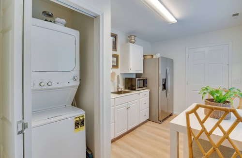 Cave Spring Apartment | Idyllic Cave Spring Studio w/Patio & Fire Pit!