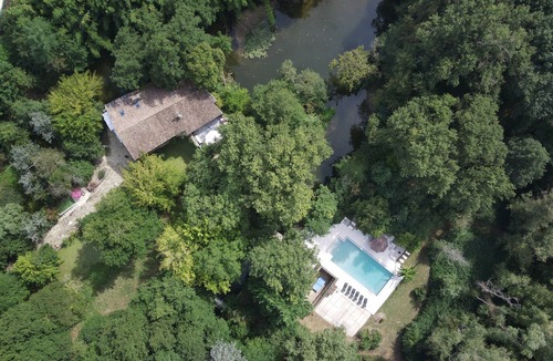 Roquebrune House | Idyllic Private Island Watermill Paradise