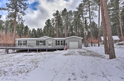 Sturgis House | Idyllic Sturgis Home w/Fire Pit & Large Deck!