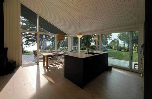 Kulhuse House | Idyllic view to the fjord from home