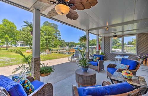 Reedville House | Idyllic Waterfront Home w/Game Room & Dock